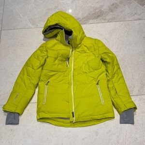 Sunice Kids Lime Green Puffer Jacket